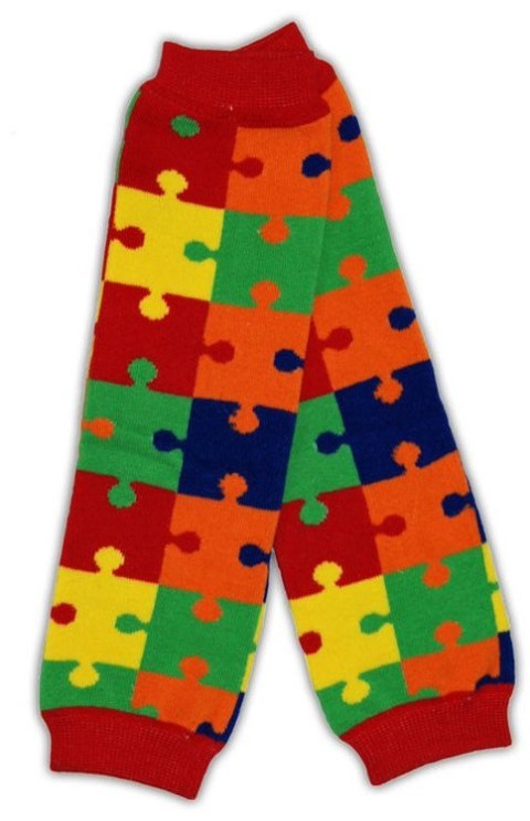 Ocieplacze, ochraniacze na nóżki - Puzzle