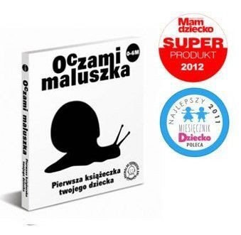 Oczami Maluszka "Ślimak" książeczka dla niemowląt