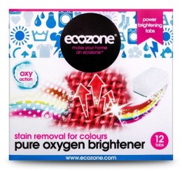 Odplamiacz do kolorowych tkanin Ecozone 12 tabletek