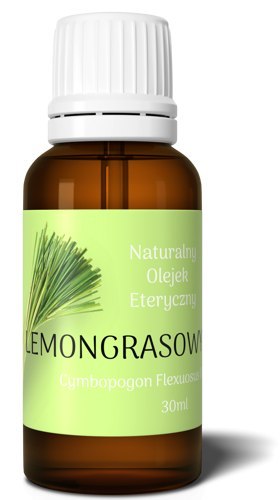 Olejek eteryczny z TRAWY CYTRYNOWEJ (lemongrasowy)