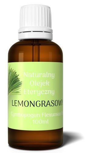 Olejek eteryczny z TRAWY CYTRYNOWEJ (lemongrasowy)