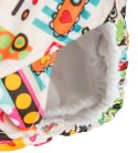 Pieluszka "Lunapark" z podwójną gumką, Rzepy