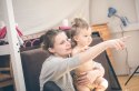 Pieluszka "Złote lato" z podwójną gumką