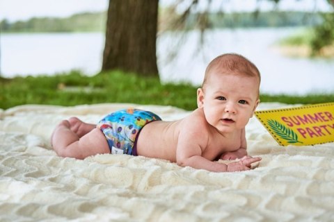 Otulacz z lamówką - MAGICZNY LAS OS 7-16kg