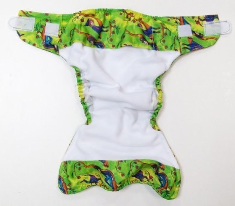 Pieluszka z kieszonką KRASNALE 5-15kg - mikropolar, rzepy