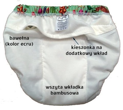 Majtki treningowe "Kolibry"