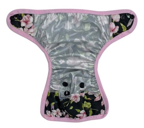 Otulacz z lamówką - KOLIBRY noworodkowy 3-8kg