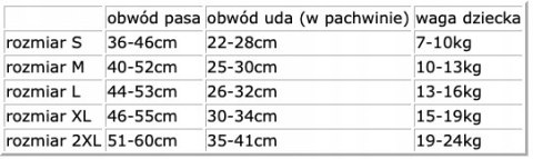 Pieluszka do pływania, kąpielówki "Ważki"