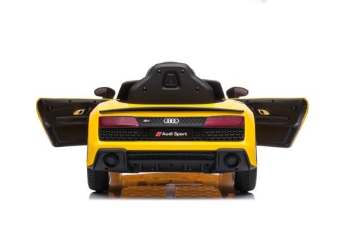 AUTO NA AKUMULATOR AUDI R8 LIFT A300 ŻÓŁTE