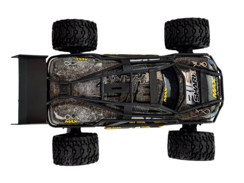 AUTO OFF-ROAD ZDALNIE STEROWANE BRĄZOWO- ŻÓŁTY 2.4G 1:18 35 KM/H KONTROLA PRĘDKOŚCI