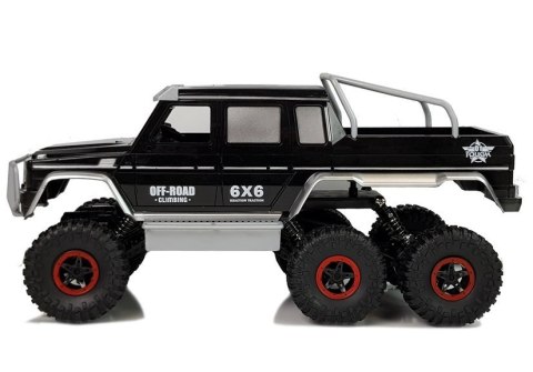 AUTO TERENOWE OFF- ROAD 6-KOŁOWE ZDALNIE STEROWANE 2.4G CZARNE