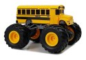 AUTOBUS SZKOLNY DUŻE KOŁA ZDALNIE STEROWANY 2.4G DŹWIĘK ŻÓŁTY