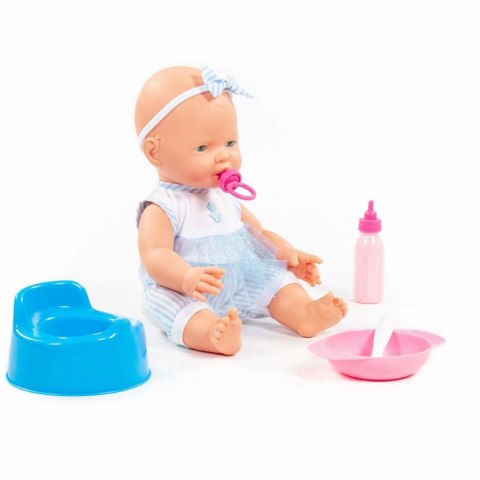 BOBAS ZE SMOCZKIEM 4 ELEMENTY NOCNIK BUTELKA MISKA 35 CM 78384
