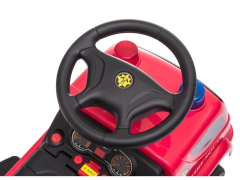 POJAZD JEŹDZIK STRAŻ POŻARNA DRABINA BAŃKI MYDLANE DŹWIĘKI NA AKUMULATOR