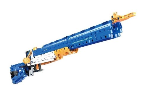 STRZELBA KARABIN M1 Z KLOCKÓW 583 ELEMENTÓW CADA 85 CM