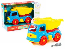WYWROTKA TRANSPORT KLOCKI DO ROZKRĘCANIA DIY 27 ELEMENTÓW 84811