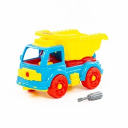 WYWROTKA TRANSPORT KLOCKI DO ROZKRĘCANIA DIY 27 ELEMENTÓW 84811