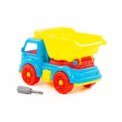 WYWROTKA TRANSPORT KLOCKI DO ROZKRĘCANIA DIY 27 ELEMENTÓW 84811