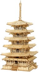 ROBOTIME Drewniane Puzzle 3D Pagoda