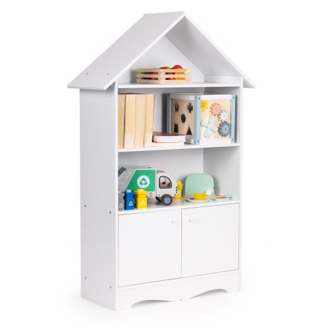 Regał szafka Domek na zabawki dla dzieci bibilioteczka Ecotoys