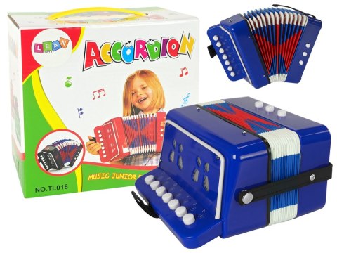 AKORDEON INSTRUMENT DLA MAŁEGO MUZYKA NIEBIESKI