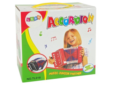AKORDEON INSTRUMENT DLA MAŁEGO MUZYKA NIEBIESKI