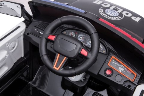 AUTO NA AKUMULATOR BBH-021 POLICYJNE BIAŁE