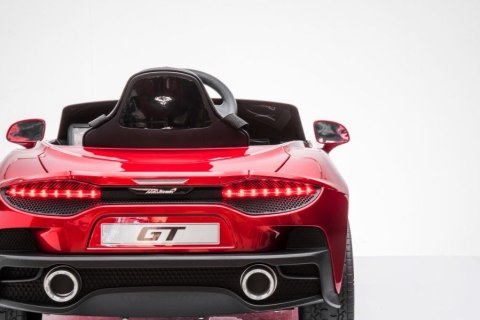 AUTO NA AKUMULATOR MCLAREN GT 12V CZERWONY LAKIEROWANY
