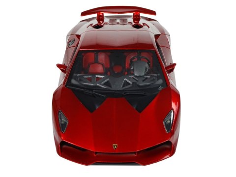 AUTO SPORTOWE R/C 1:18 LAMBORGHINI SESTO ELEMENTO CZERWONE 2.4 G ŚWIATŁA