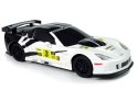 AUTO SPORTOWE WYŚCIGOWE R/C 1:24 CORvETTE C6.R BIAŁY 2.4 G ŚWIATŁA