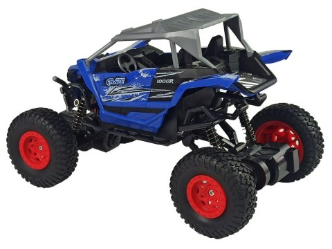 TERENOWE AUTO OFF- ROAD ZDALNIE STEROWANE 2,4 GHZ 1:16 NIEBIESKIE