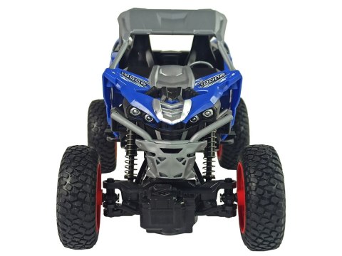 TERENOWE AUTO OFF- ROAD ZDALNIE STEROWANE 2,4 GHZ 1:16 NIEBIESKIE