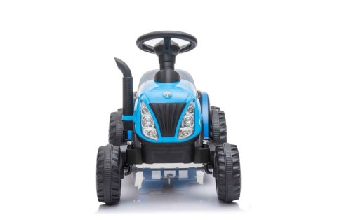 TRAKTOR NA AKUMULATOR Z PRZYCZEPĄ A009 NIEBIESKI