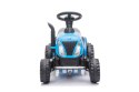 TRAKTOR NA AKUMULATOR Z PRZYCZEPĄ A009 NIEBIESKI
