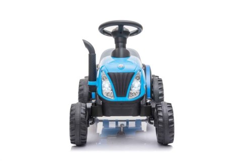 TRAKTOR NA AKUMULATOR Z PRZYCZEPĄ A009 NIEBIESKI