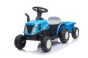 TRAKTOR NA AKUMULATOR Z PRZYCZEPĄ A009 NIEBIESKI
