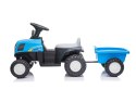 TRAKTOR NA AKUMULATOR Z PRZYCZEPĄ A009 NIEBIESKI