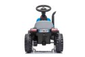 TRAKTOR NA AKUMULATOR Z PRZYCZEPĄ A009 NIEBIESKI