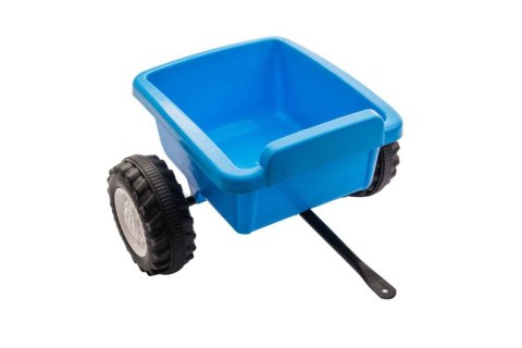 TRAKTOR NA AKUMULATOR Z PRZYCZEPĄ A009 NIEBIESKI