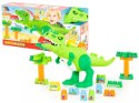 ZESTAW " DINOZAUR" KLOCKI 30 ELEMENTÓW 67807