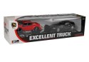 ZESTAW POJAZDÓW MONSTER TRUCK CZERWONY LAWETA 58 CM