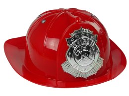 ZESTAW STRAŻ POŻARNA GAŚNICA NA WODĘ MASKA KASK CZERWONY
