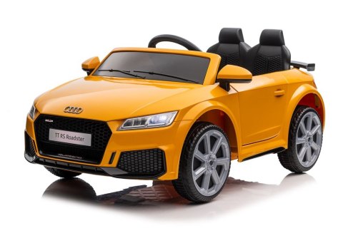 Pojazd Na Akumulator Audi TTRS Żółte