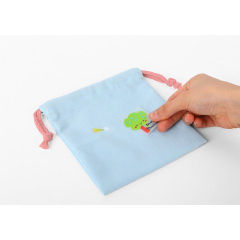 WOOPIE ART&FUN Zestaw Kreatywny Zrób Torebkę Dekorowanie Woreczka Imię Dziecka DIY