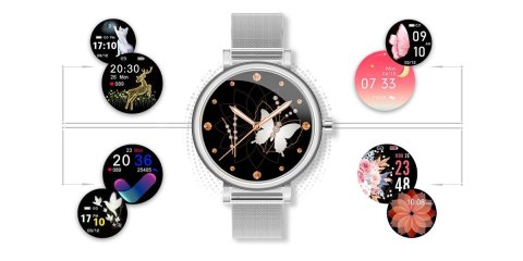Zegarek Damski RUBICON SMARTWATCH RNBE64-2 SILVER