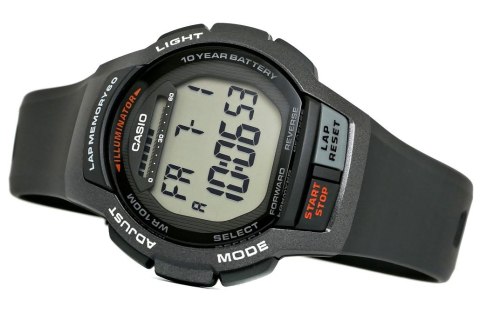 Zegarek Casio WS-1000H-1AVEF 10 Bar Do pływania Unisex