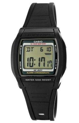 Zegarek Męski CASIO W-201-1AVEG Unisex