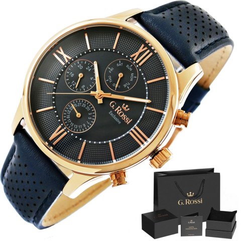 Zegarek Męski G.Rossi Exclusive E11652A6-6F3