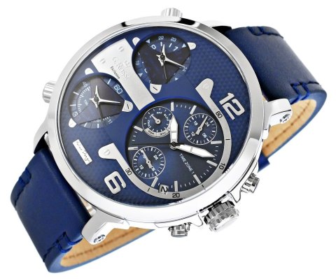 Zegarek Męski G.Rossi Triple Time E11706A2-6F1