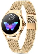 Smartwatch Damski Giewont Gold/Black + Pasek GW300-1
